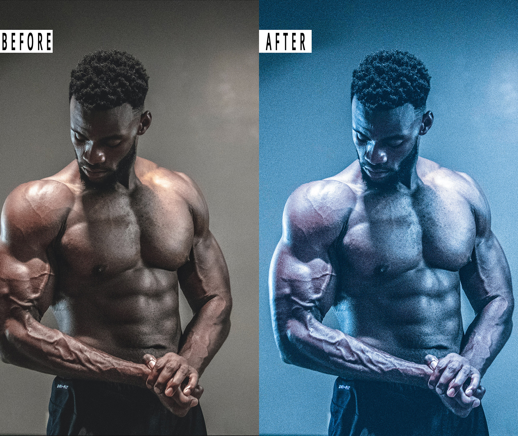 BODYBUILDING Photoshop Action & Lightrom Preset, Add-ons | GraphicRiver